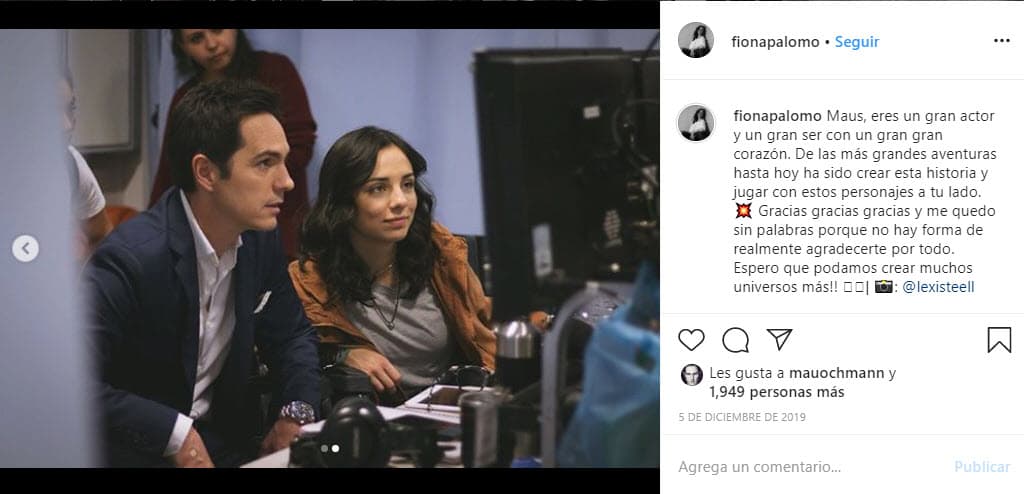 A través de las redes sociales, la primogénita de Eduardo Palomo comentó que sentía un gran 
<b>cariño y admiración</b> por el esposo de Aislinn Derbez.
<br>