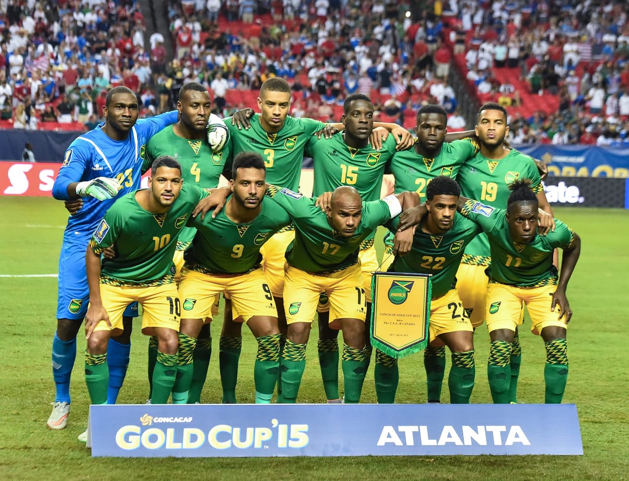 La Selección de Jamaica asiste a la Copa América por segunda ocasión y llegó como campeón de la Copa del Caribe en el 2014.