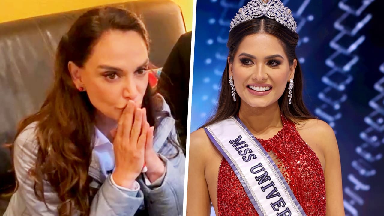 Por hacer "copia y pega", Lupita Jones comete error al felicitar a Andrea Meza como Miss Universo