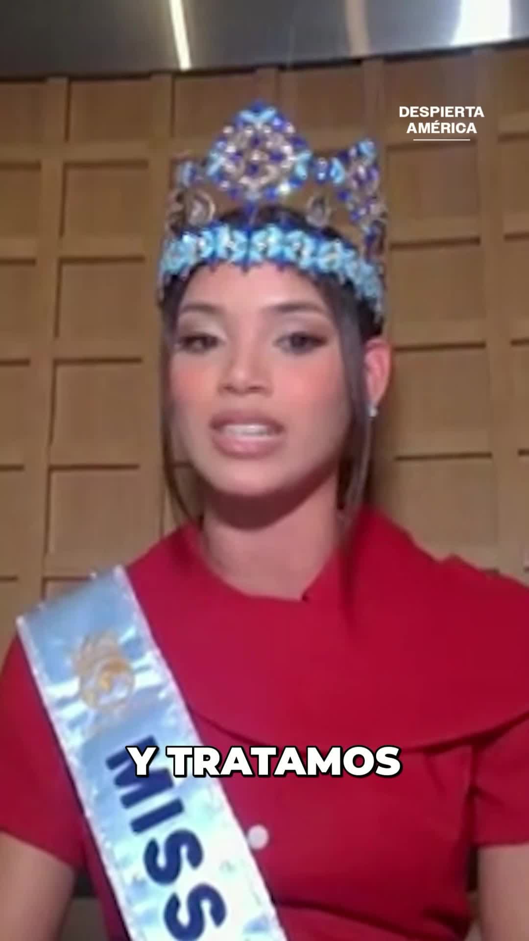 Joheirry Mola le confesó a Francisca cómo venció sus límites y se coronó como Miss Mundo