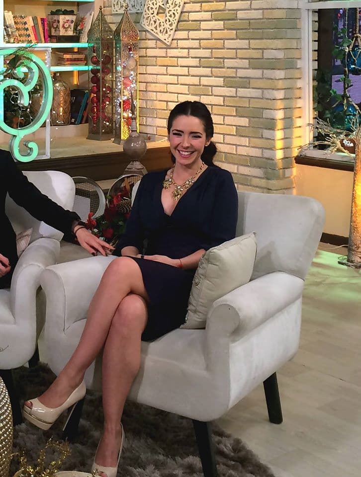 La hermosa Ariadne Díaz nos acompaña en el programa.