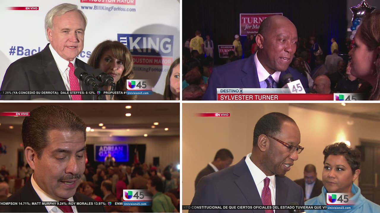 Reacciones de los candidatos tras conteo de votos