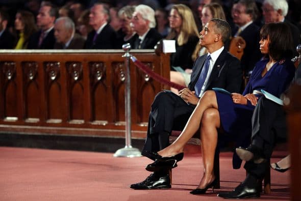 "Acabaremos la carrera", aseguró el mandatario.