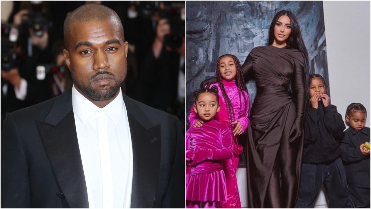 Kanye West pide a Dios que "junte a su familia", pero Kim Kardashian tiene otros planes