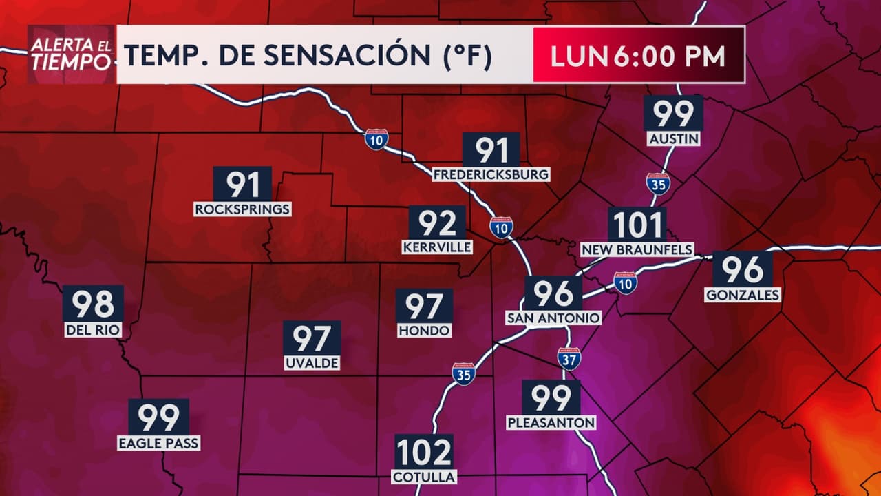 Para el resto de la semana se esperan temperaturas cálidas.