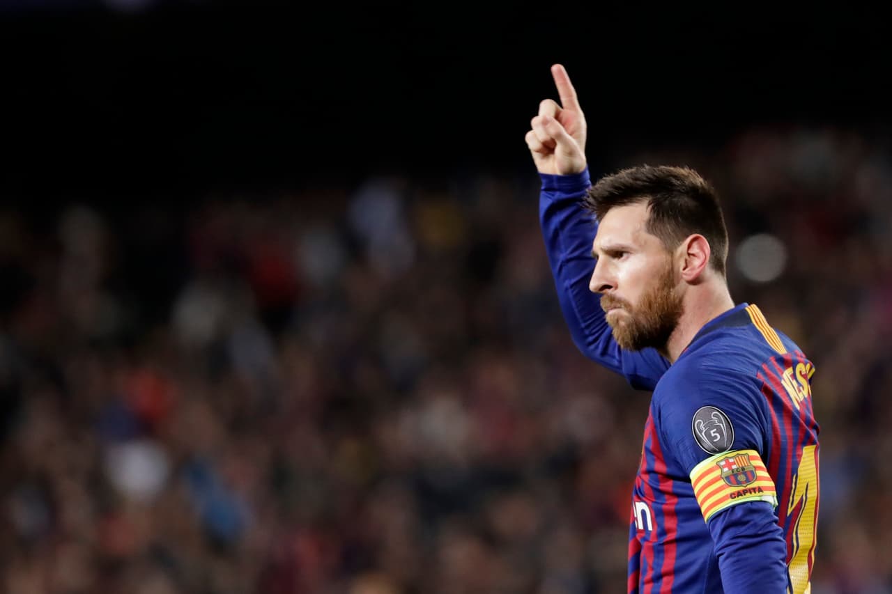 Messi suma en total 34 títulos con el Barcelona.