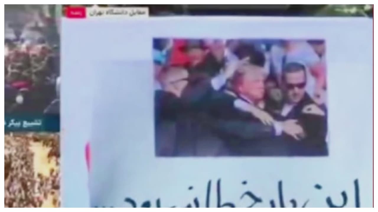 "Esta vez la bala no va a fallar": Televisora estatal iraní contra Trump