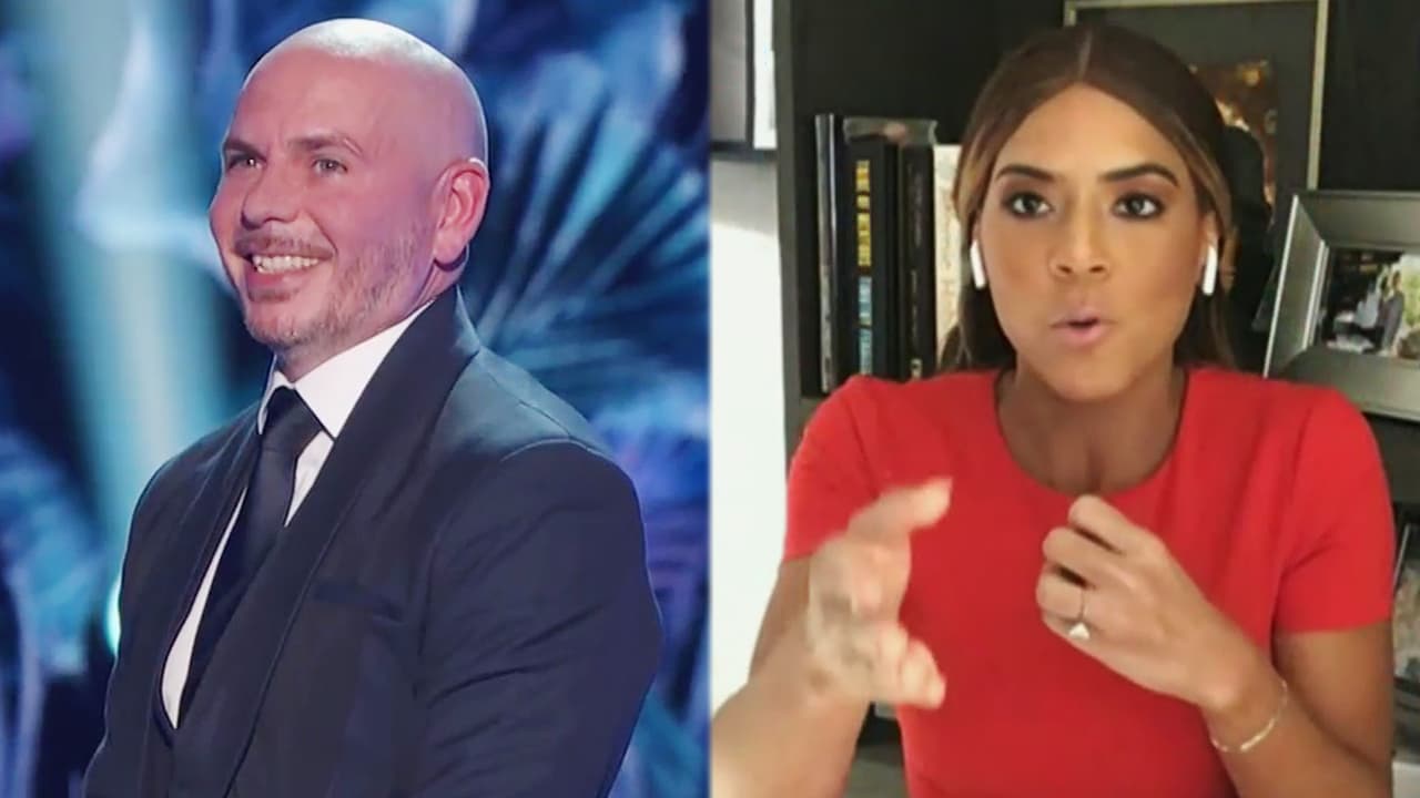 <a href="https://www.univision.com/shows/despierta-america/casi-se-desploma-francisca-por-la-conmovedora-reaccion-de-pitbull-al-escuchar-a-una-maestra-que-lo-inspiro-video">Pitbull</a> protagonizó uno de los momentos más emotivos de la noche, al recibir el reconocimiento Agente de Cambio.