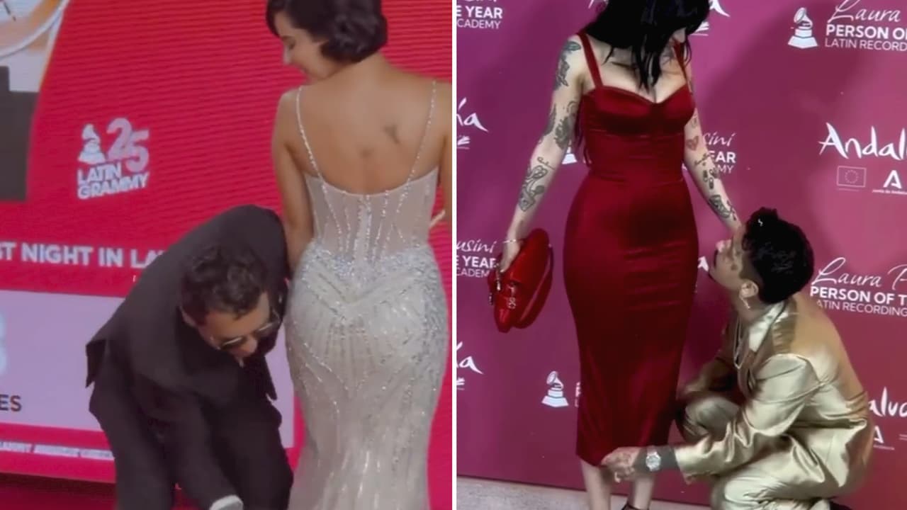 ¿Igualito que con Cazzu? Gesto de Nodal hacia Ángela Aguilar causa polémica