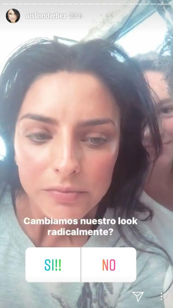 El pasado fin de semana 
<b><a href="http://www.univision.com/entretenimiento/aislinn-derbez-celebra-su-primer-baby-shower-pero-no-estuvo-su-papa">Aislinn Derbez y Mauricio Ochmann</a></b> utilizaron las redes sociales para preguntarles a sus miles de seguidores si debían aventurarse a hacerse un radical cambio de imagen.