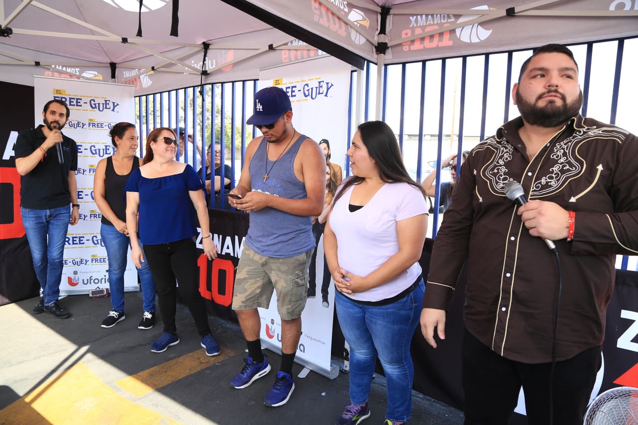 El Free-guey show es muy querido por su público y estas fotos lo demuestran.