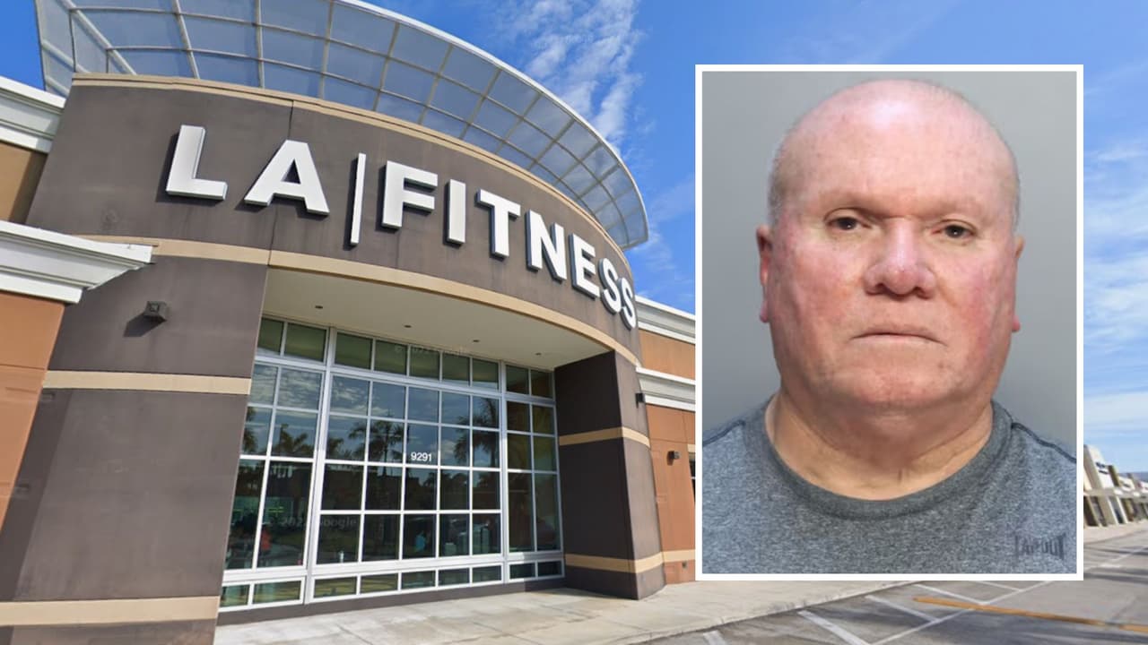 Hombre de 67 años es arrestado tras golpear a otro con mancuerna en un LA Fitness de Miami