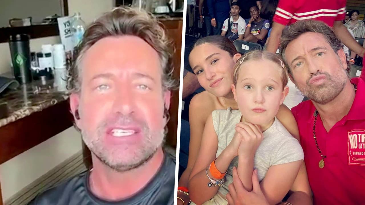 Gabriel Soto aclara un comentario sobre sus hijas que "se malinterpretó" al confesar sus culpas