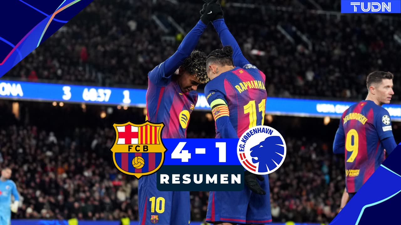 Barcelona golea al Copenhague y se mete entre los mejores ocho de la Champions League