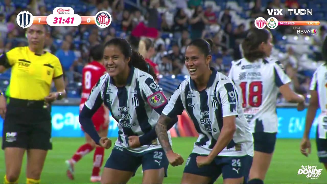 ¡Apaguen y vámonos! Qué golazo de Marcela Restrepo para Rayadas