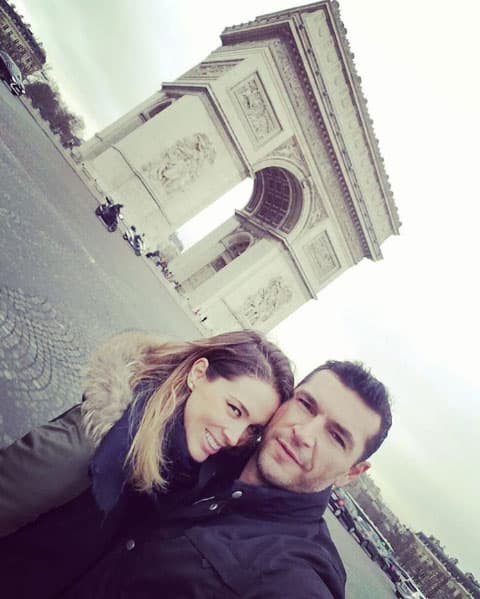 "Turisteando por París... 😍 @mft07".