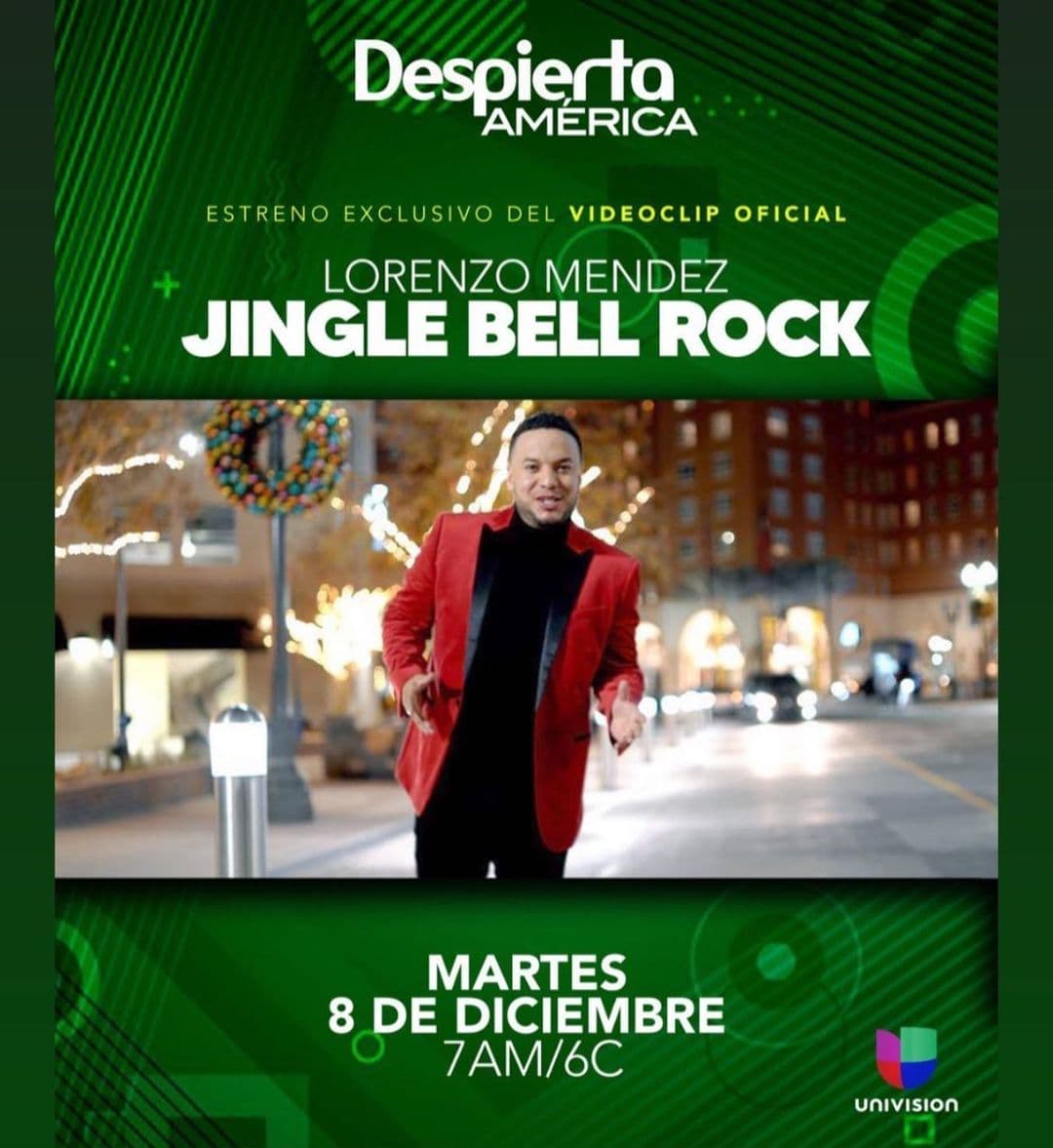 Lorenzo Méndez nos regaló el estreno de su nuevo videoclip con un éxito navideño que nos llenó de la emoción de la época.