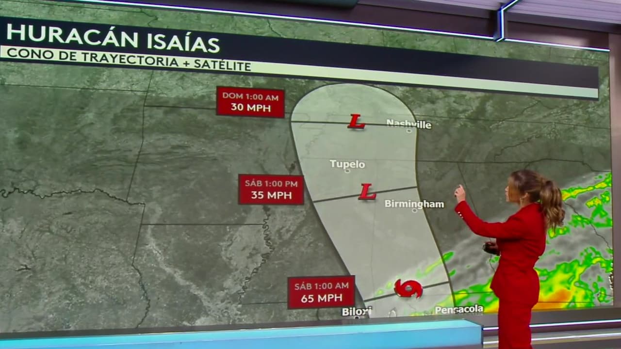 Clima hoy en EEUU, jueves 8 de octubre 2026: Huracán Isaías tocará tierra entre el viernes y sábado