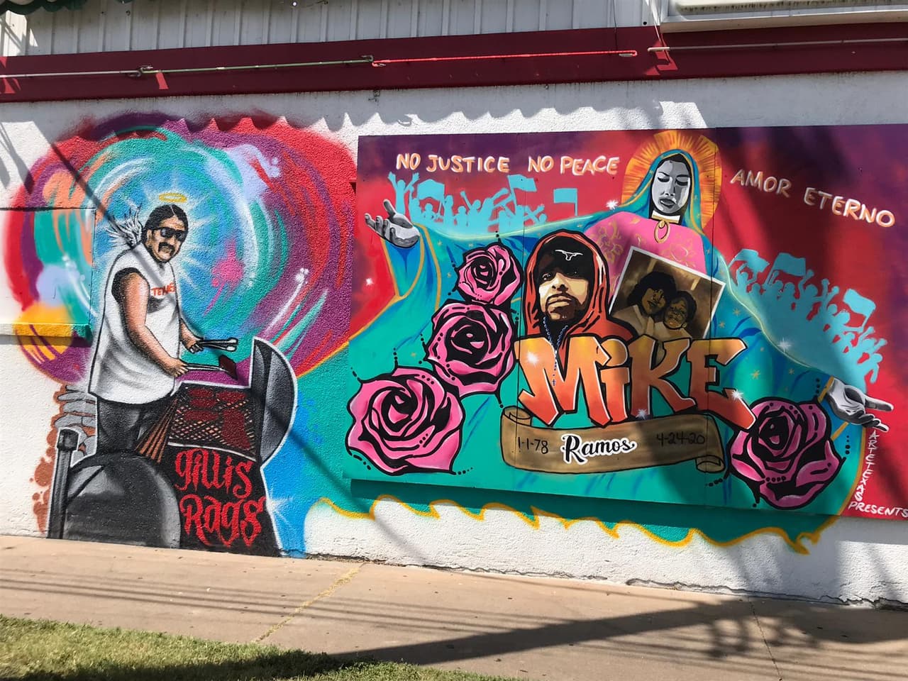 La muerte de Ramos fue parte del reclamo de miles de manifestantes que se dieron cita en el 
<a href="https://www.univision.com/local/austin-kakw/protestas-por-muertes-de-george-floyd-y-mike-ramos-terminan-con-arrestos-en-austin-video">centro de la ciudad de Austin tras el caso de George Floyd</a> para exigir justicia contra la brutalidad policiaca.