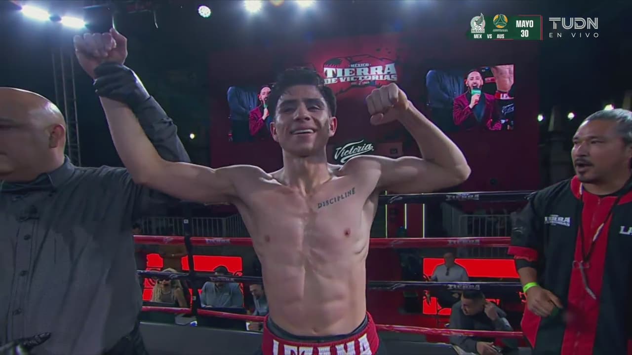 Abraham Lezama gana por decisión dividida a Emiliano Toscano en Box Televisa