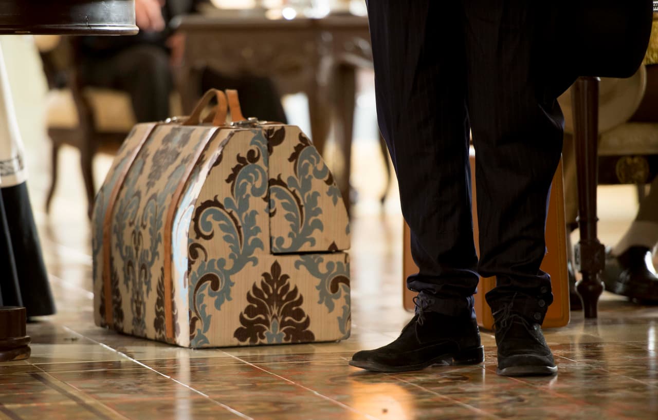 Al ser un hotel para gente de dinero, sus equipajes son de las mejores marcas.