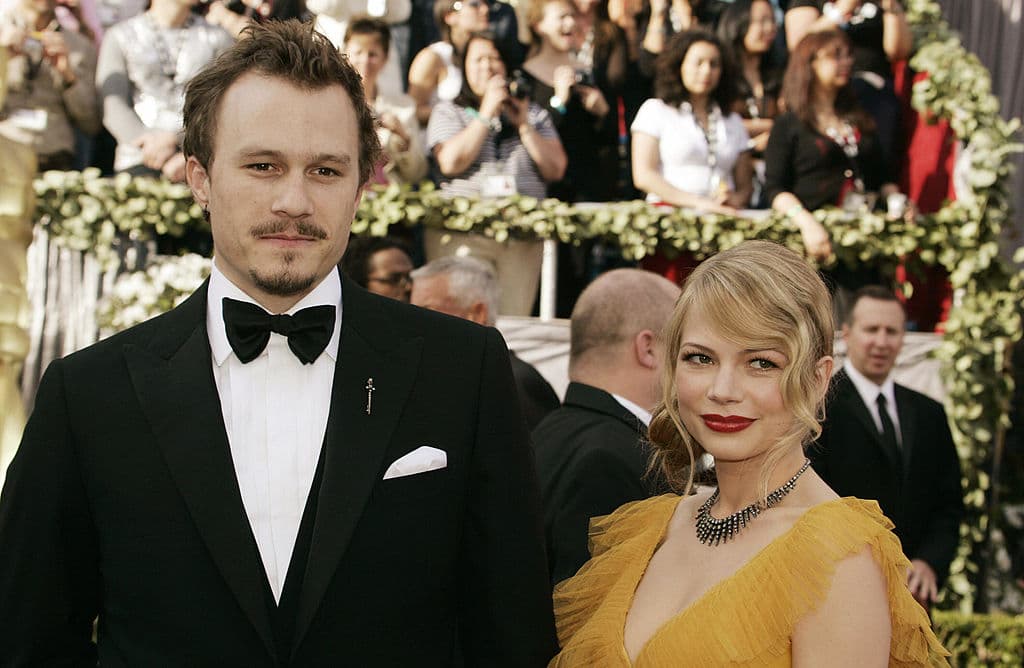 Michelle Williams y Heath Ledger