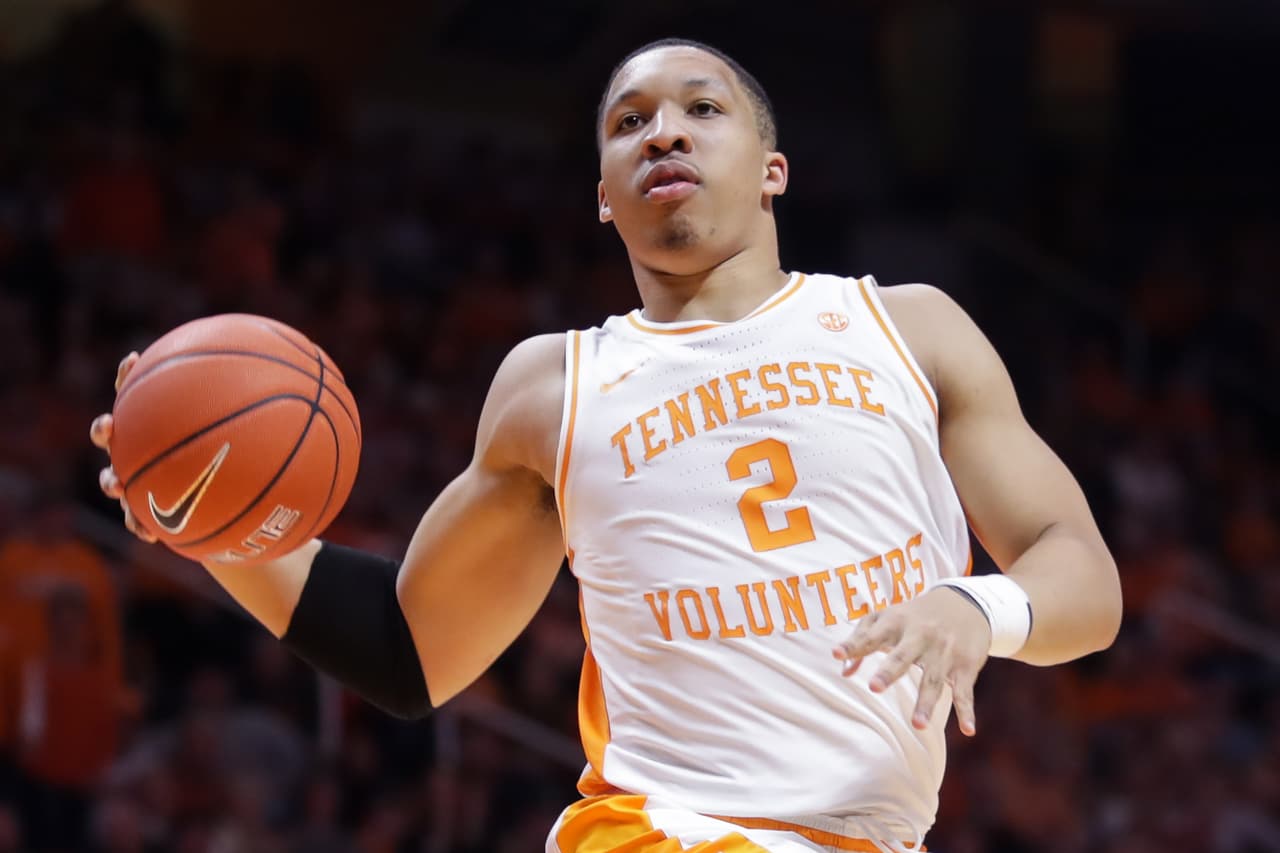 Grant Williames (Tennessee / Alero / 20 años / 2,01 metros): 19 puntos, 7,6 rebotes, 3,1 asistencias, 1,1 robos y 1,4 tapones por partido.