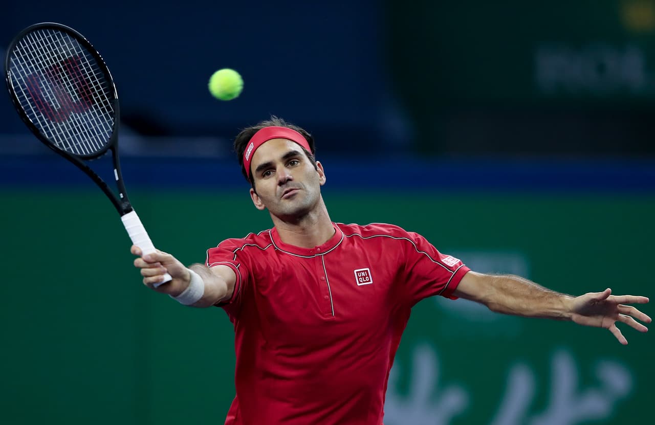Roger Federer llegó a octavos de Shanghai sin despeinarse