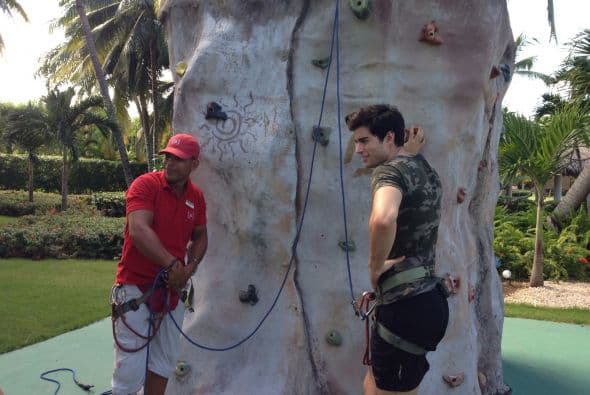 Danilo estaba listo para la acción.