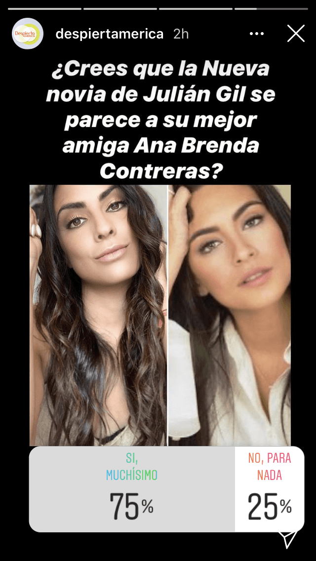 Para los presentadores de Despierta América tampoco pasó desapercibida esta similitud, así que buscaron la opinión del público con dos encuestas. Tanto en
<b><a href="https://www.instagram.com/p/CDOuAfnA0SD/" target="_blank">Instagram</a></b> como en
<b><a href="https://twitter.com/despiertamerica/status/1288450702759596036" target="_blank">Twitter</a></b> una gran mayoría consideró que sí son muy parecidas.