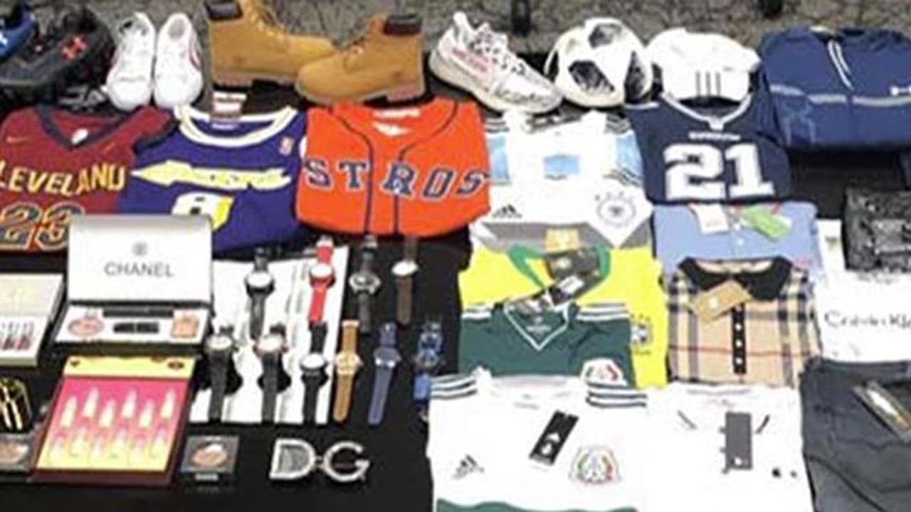 Confiscan multimillonario cargamento de mercancía falsificada que iba de China a México, pasando por Texas