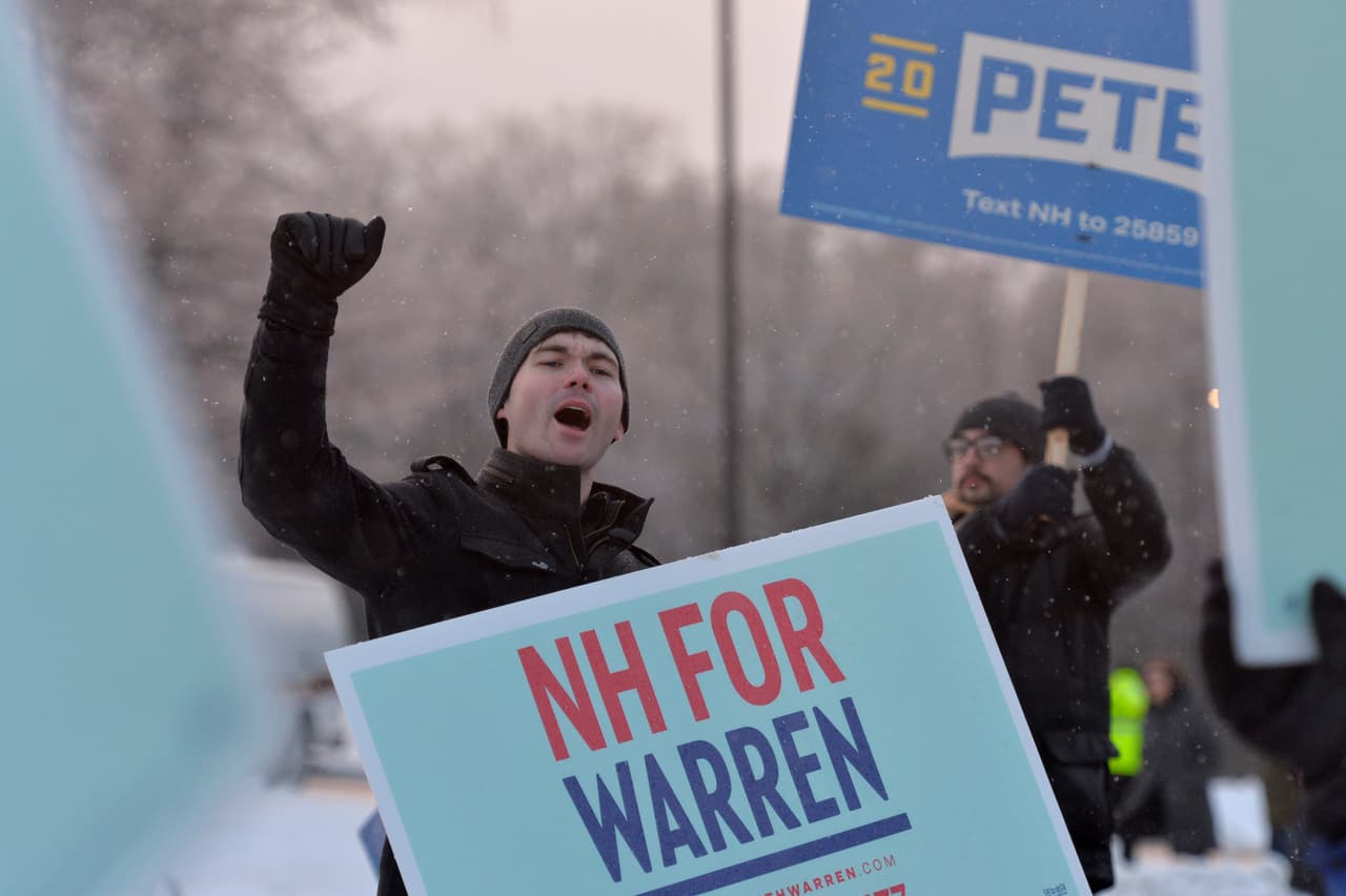 Las primarias de New Hampshire adquieren más importancia tras el caos en Iowa