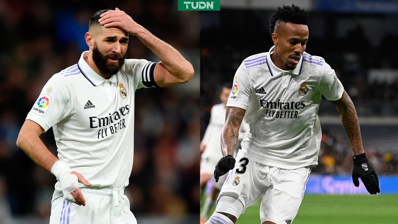¿Se perderán el Mundial? Ancelotti confirma bajas de Benzema y Militao