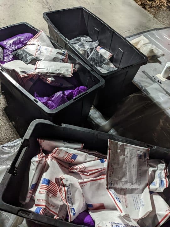 La orden de registro se efectuó el 28 de marzo, en una vivienda cuya dirección no fue revelada.