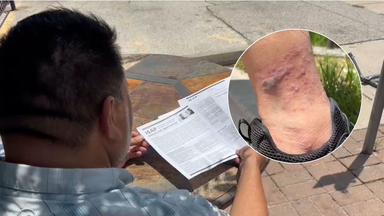 “No he dejado de llorar”: hombre denuncia que error lo dejó meses con grillete de ICE y le causó una infección