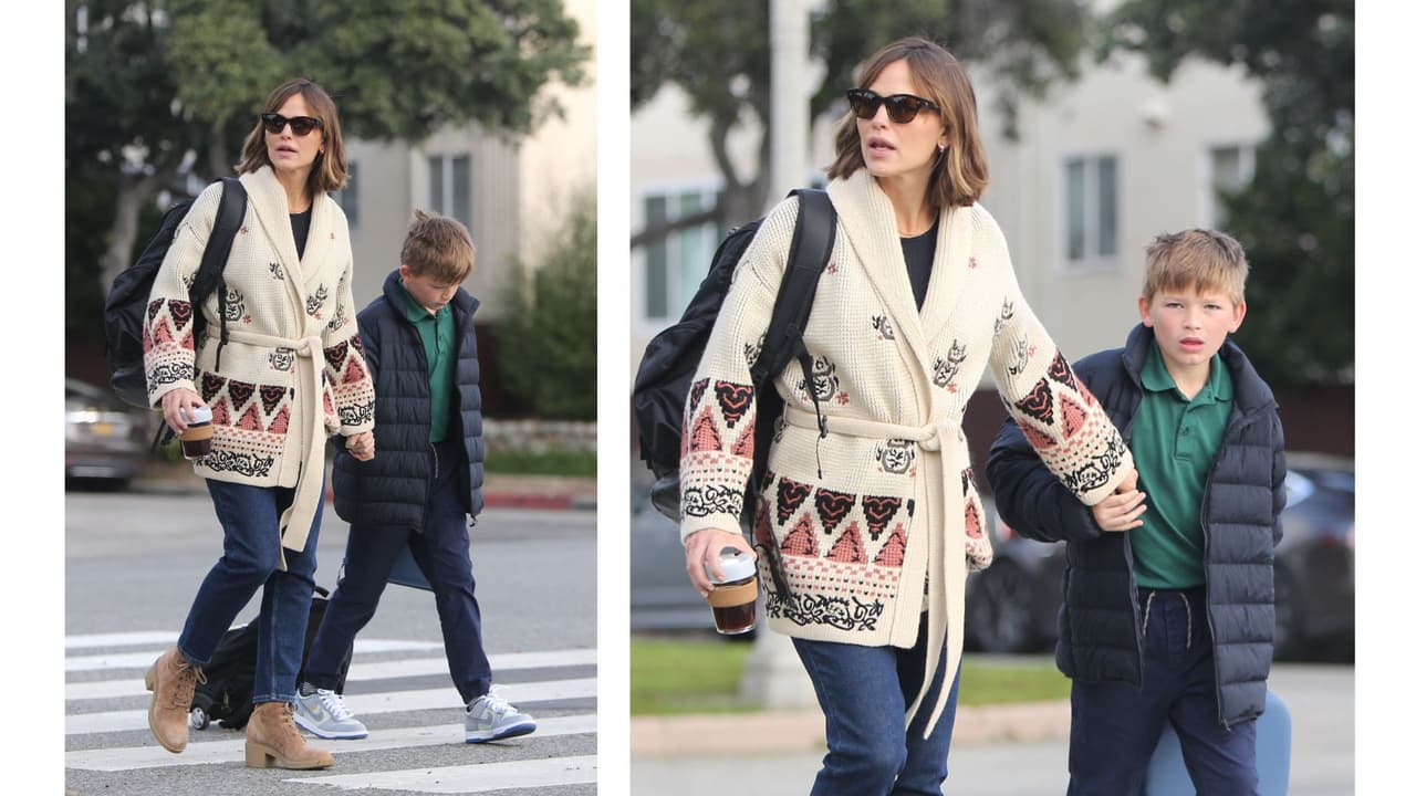 Jennifer Garner y Samuel Affleck Garner.