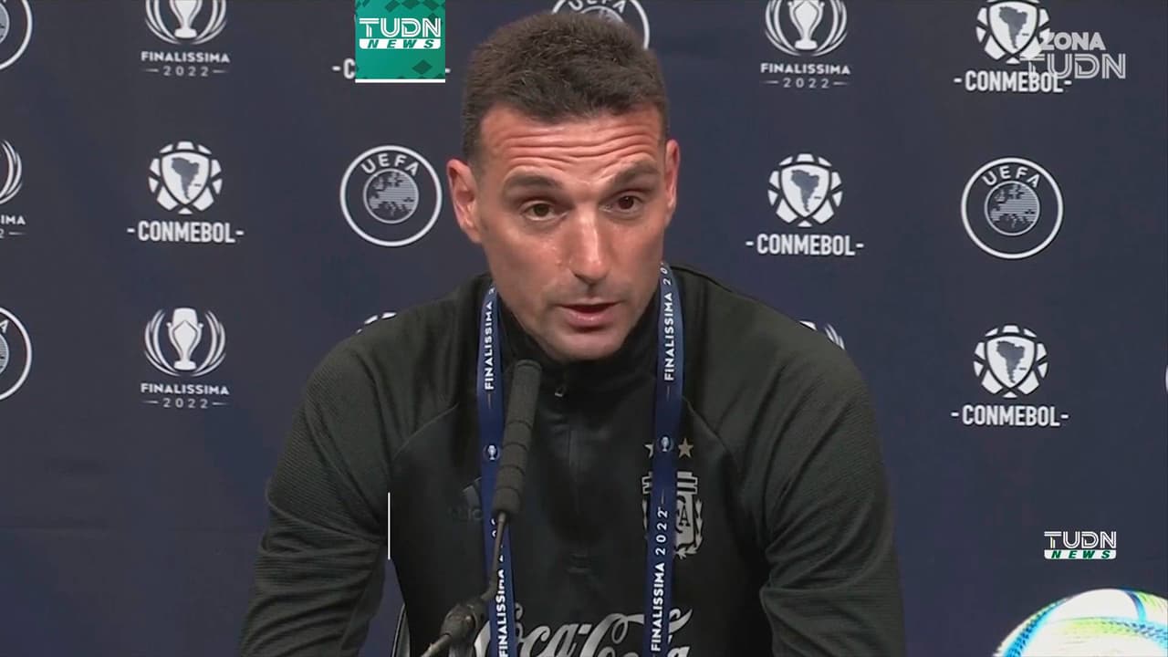 Scaloni elogia a Italia y cree que "quedó inmerecidamente" fuera del Mundial