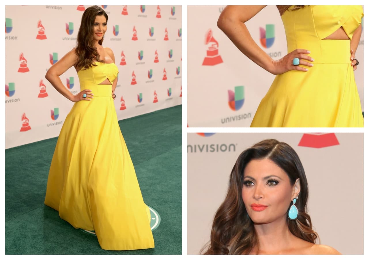 Chiquinquira Delgado es una de las estrellas que brillan por su carisma y por sus accesorios. ¡Se ve súper chick!