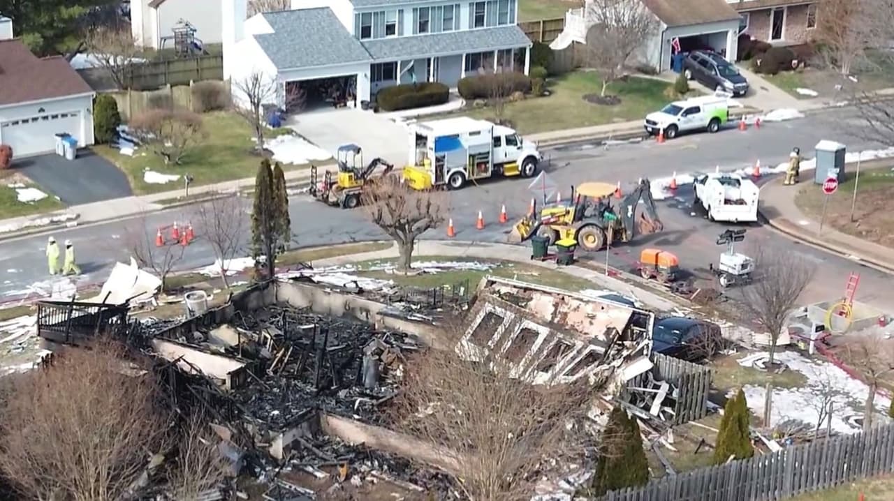 Con temor, familias vuelven a sus casas en Centerville; Washington Gas dice no que hay fugas