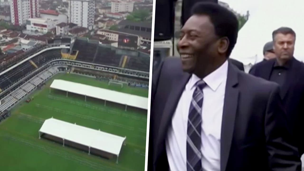 Comienzan los preparativos para el funeral de Pelé en medio de mucha tensión política en Brasil