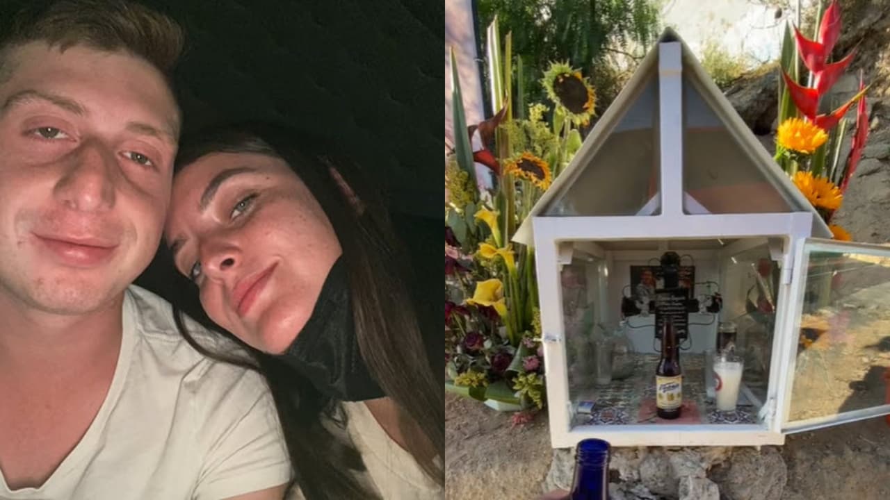 Prometida de Octavio Ocaña visita el lugar en que murió el actor y se lleva desagradable sorpresa
