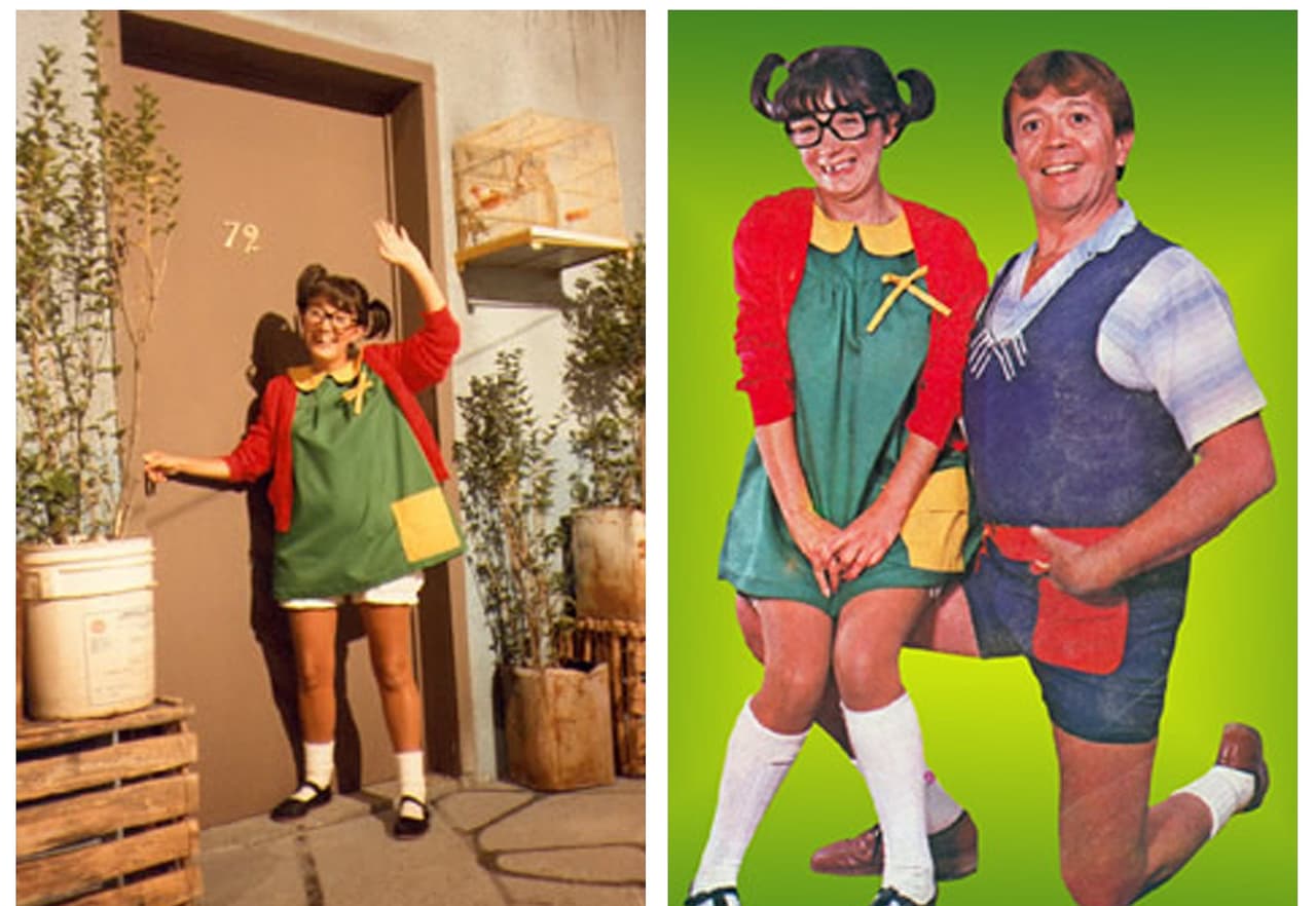 Con zapatos negros de charol, vestido corto, gafas, dos colitas y sin un diente, la niña de eternos ocho años marcó una época con sus juegos, aventuras, ocurrencias y buenos diálogos con su padre Don Ramón, y los habitantes de la vecindad propiedad del Señor Barriga, en la serie infantil mexicana que fue muy popular en numerosos países.