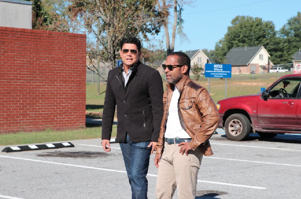 Ambos han estado por casi cuatro semanas en Newberry, South Carolina, esperando que Larry sea extraditado.