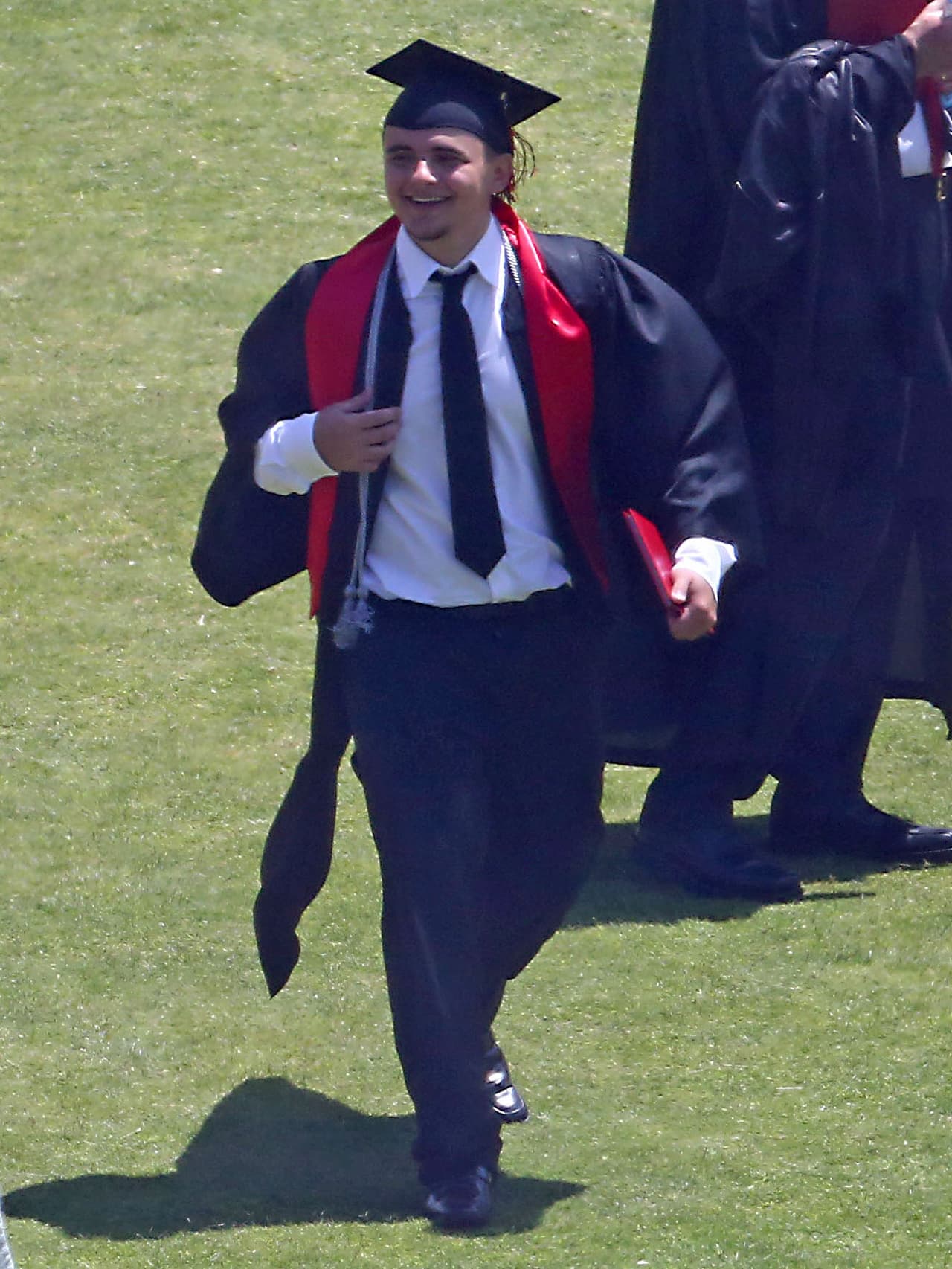 Toda la familia Jackson acudió a apoyarlo.