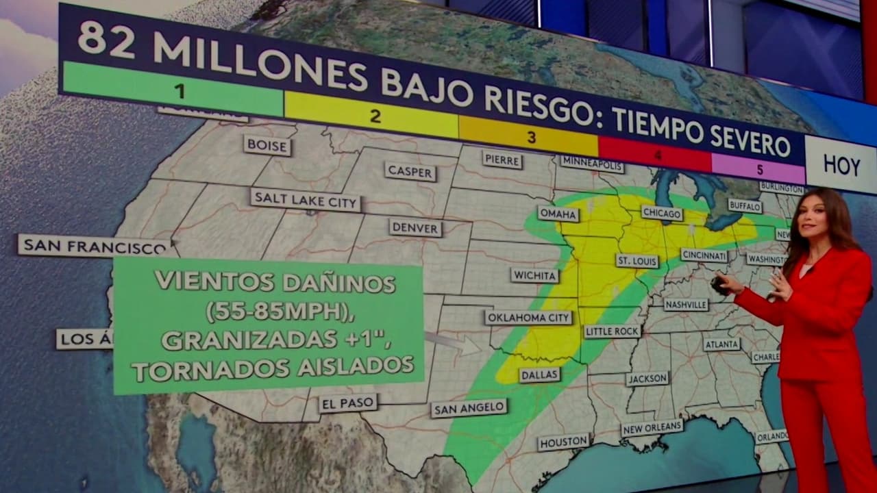 Tiempo severo en EE. UU.: ¿Hasta cuándo se mantiene el riesgo de tornados e inundaciones?