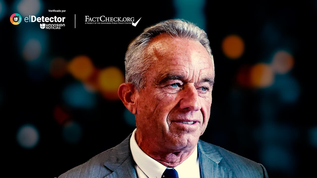 Conspiraciones y falsedades promovidas por Robert F. Kennedy Jr., el elegido de Trump para secretario de Salud