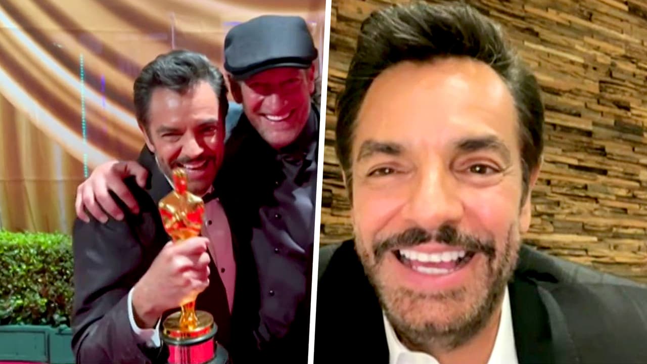 Recién llegado de la fiesta, Eugenio Derbez nos cuenta del Premio Oscar como Mejor Película a 'CODA'