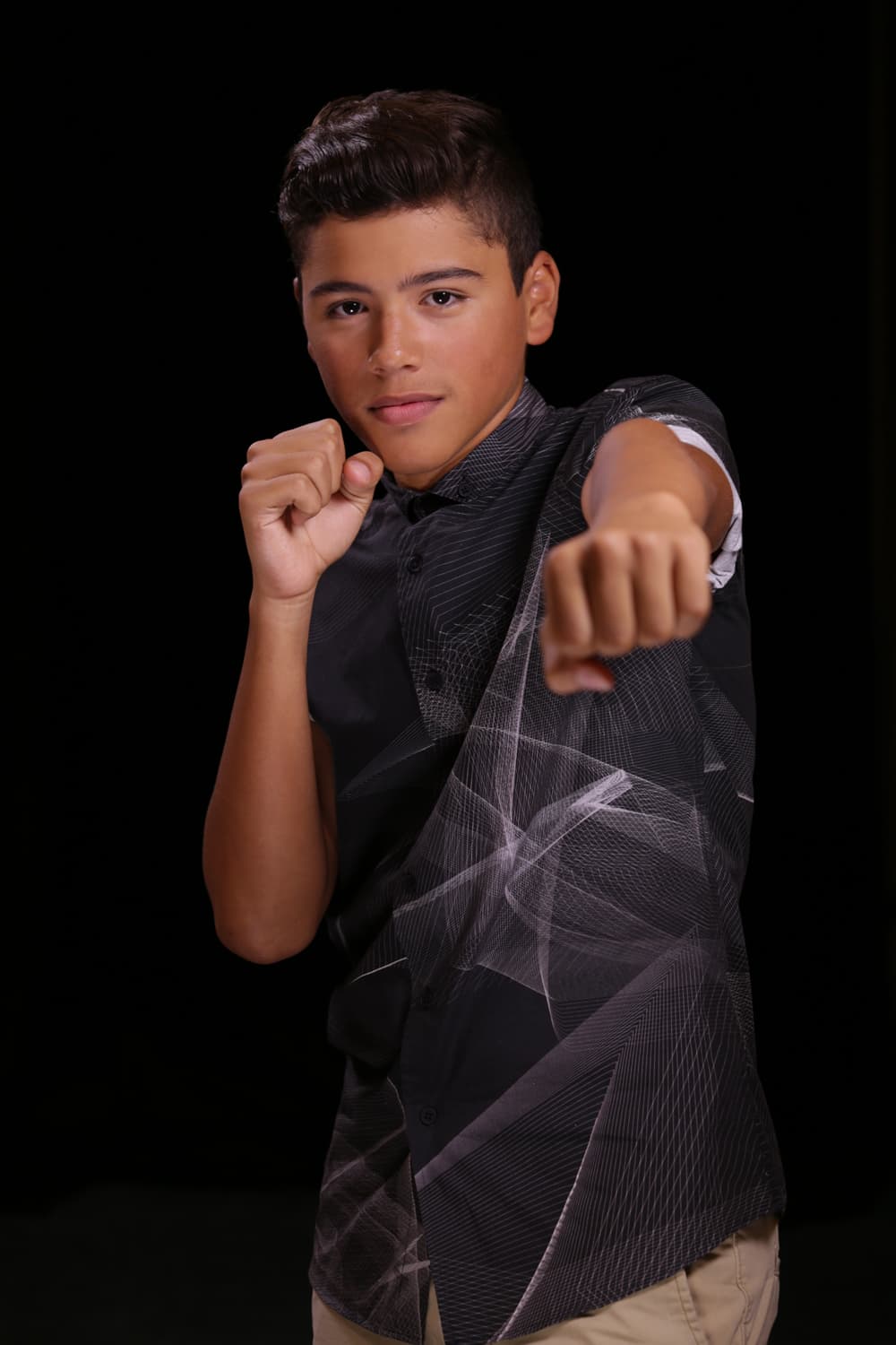 Próspero Pérez, Joel Pimentel, José Antonio Monroig, Jaime Cruz y Micke Moreno interpretaron Stuck on a feeling.