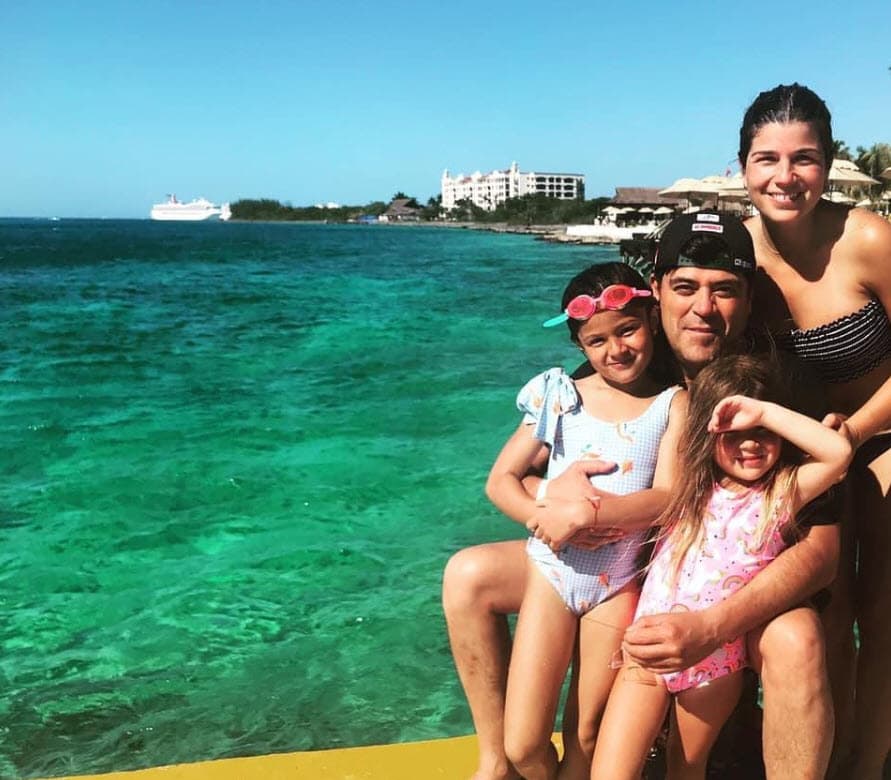 Sobre ser padre a sus casi 57 años, el también locutor dijo no sentir miedo. 
<br>