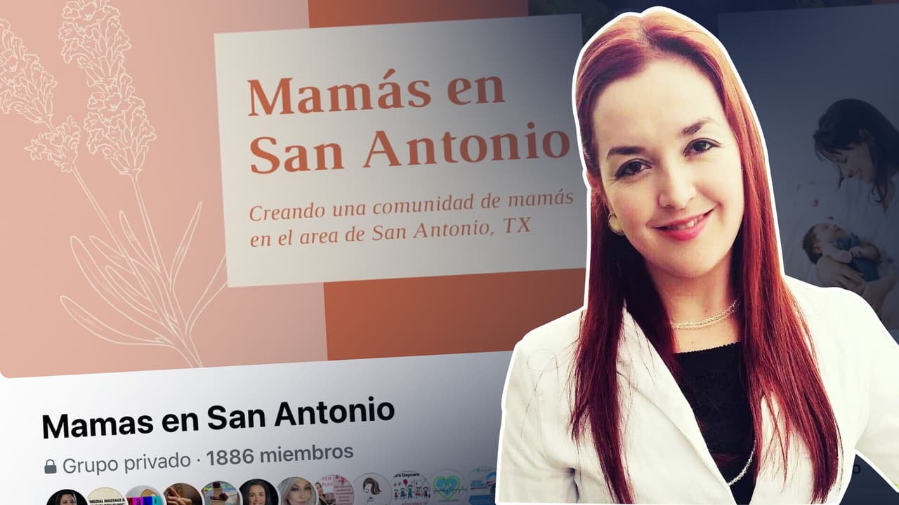 "Mamás en San Antonio": líder cuenta cómo creó toda una comunidad latina en Facebook